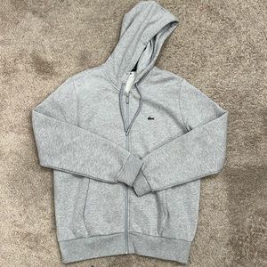 Men’s Lacoste zip up hoodie
